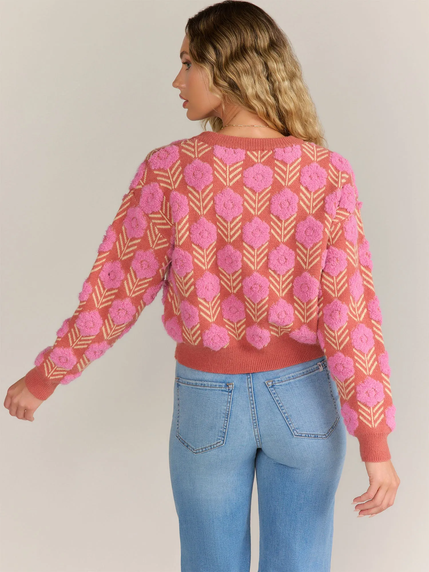 Dreamers Zig Zag Floral Intarisa Pullover - Brands We Love