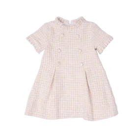 Emerson Pink Brown Tweed Dress