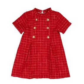 Emerson Red Tweed Dress