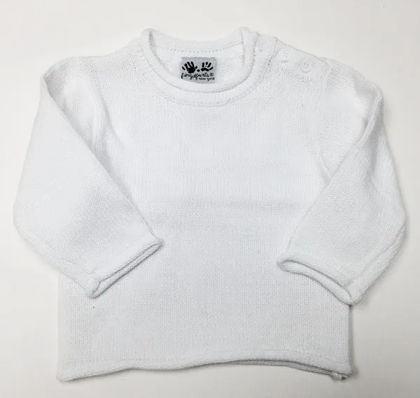 Fingerprints Roll Neck Pullover
