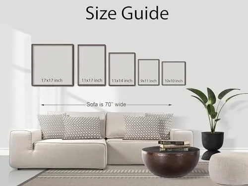 GADGETS WRAP Canvas Gallery Wrap Framed for Home Office Studio Living Room Decoration (10x10inch) - After The Rain