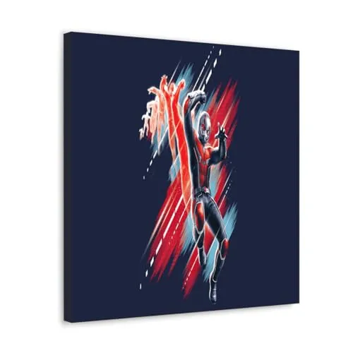 GADGETS WRAP Canvas Gallery Wrap Framed for Home Office Studio Living Room Decoration (10x10inch) - Ant Man And The Wasp Shrink