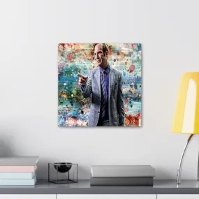 GADGETS WRAP Canvas Gallery Wrap Framed for Home Office Studio Living Room Decoration (10x10inch) - Better Call Saul