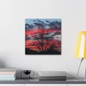 GADGETS WRAP Canvas Gallery Wrap Framed for Home Office Studio Living Room Decoration (10x10inch) - Dead Tree (2)