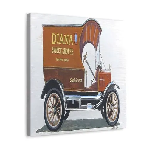 GADGETS WRAP Canvas Gallery Wrap Framed for Home Office Studio Living Room Decoration (10x10inch) - Diana Sweet Shoppe