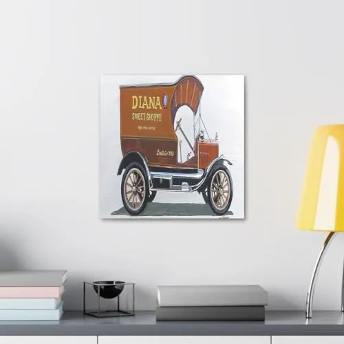 GADGETS WRAP Canvas Gallery Wrap Framed for Home Office Studio Living Room Decoration (10x10inch) - Diana Sweet Shoppe