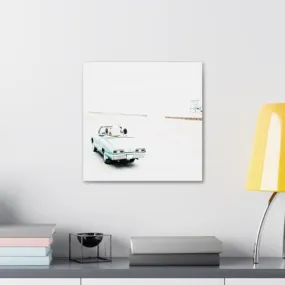 GADGETS WRAP Canvas Gallery Wrap Framed for Home Office Studio Living Room Decoration (10x10inch) - Farewell To Malibu