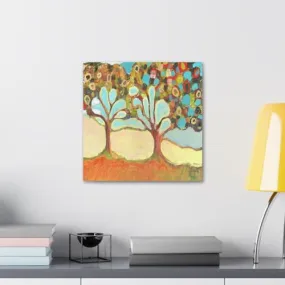 GADGETS WRAP Canvas Gallery Wrap Framed for Home Office Studio Living Room Decoration (10x10inch) - Finding Strength Together