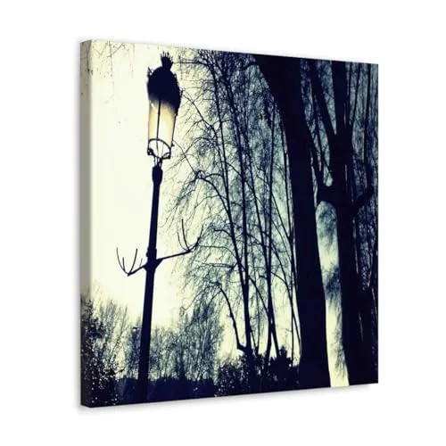 GADGETS WRAP Canvas Gallery Wrap Framed for Home Office Studio Living Room Decoration (10x10inch) - Light In The Dark
