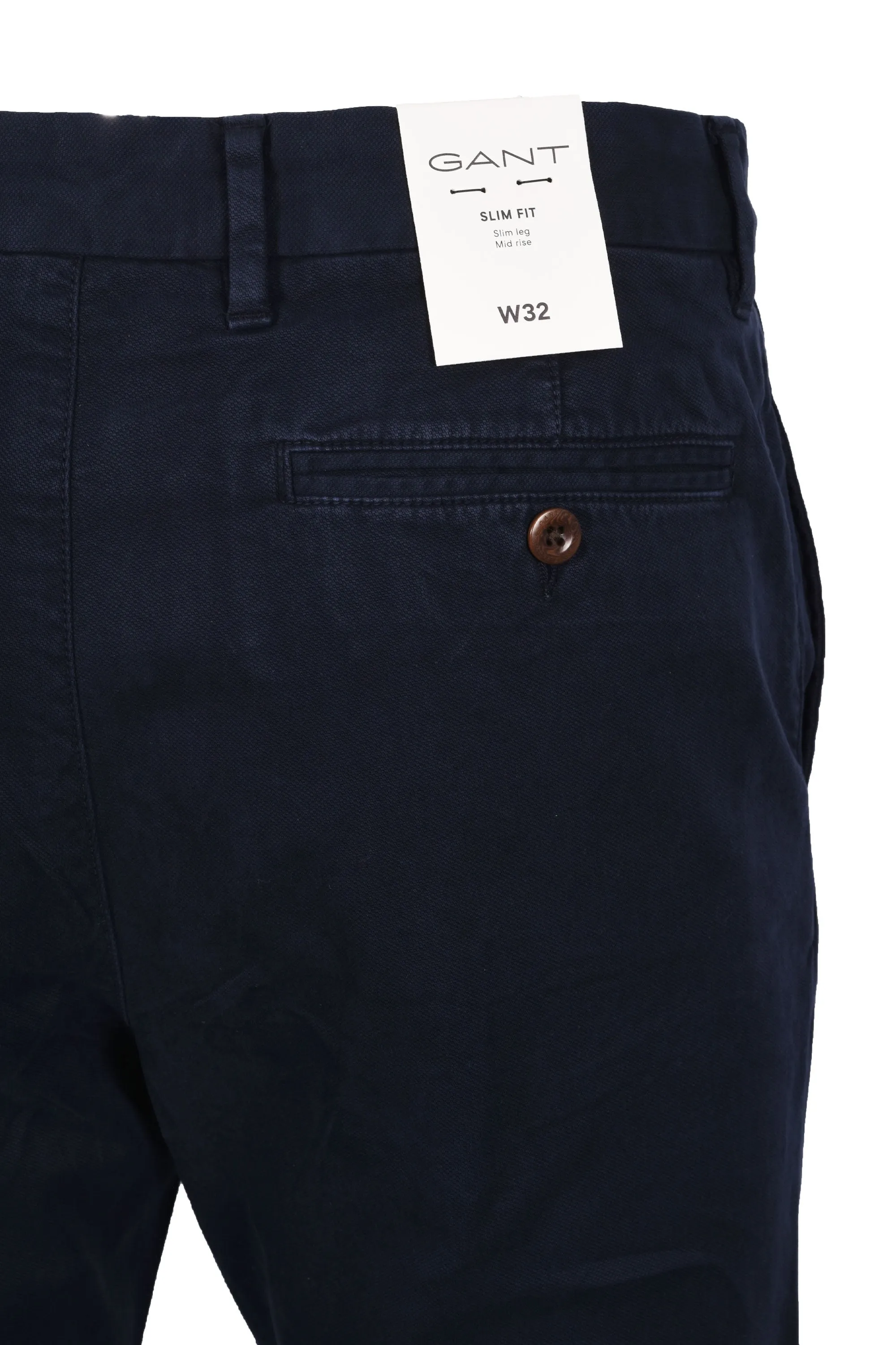 Gant Slim Dobby Structure Chino Evening Blue