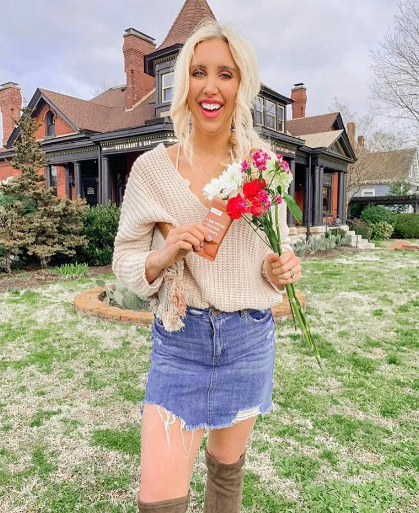Highway Jeans Distressed Denim Mini Skirt- Size 5/6