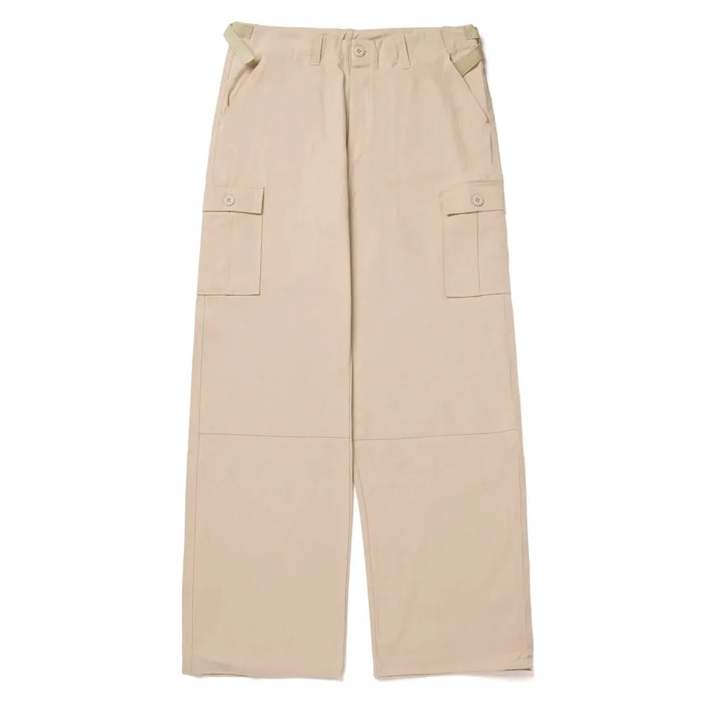 Huf - Double Knee Womens Cargo Pants Stone