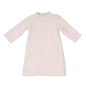 Kate Brown Pink Tweed Dress