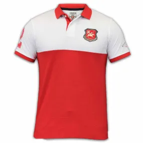 Kensington dockside Williams red cotton polo shirt