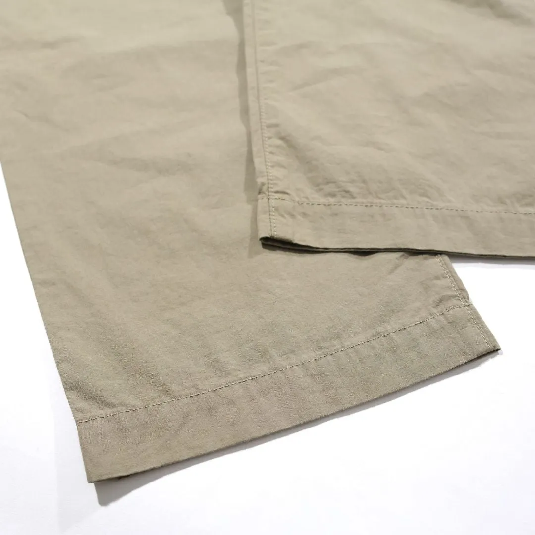 Khaki Cotton Travel Chino Pants