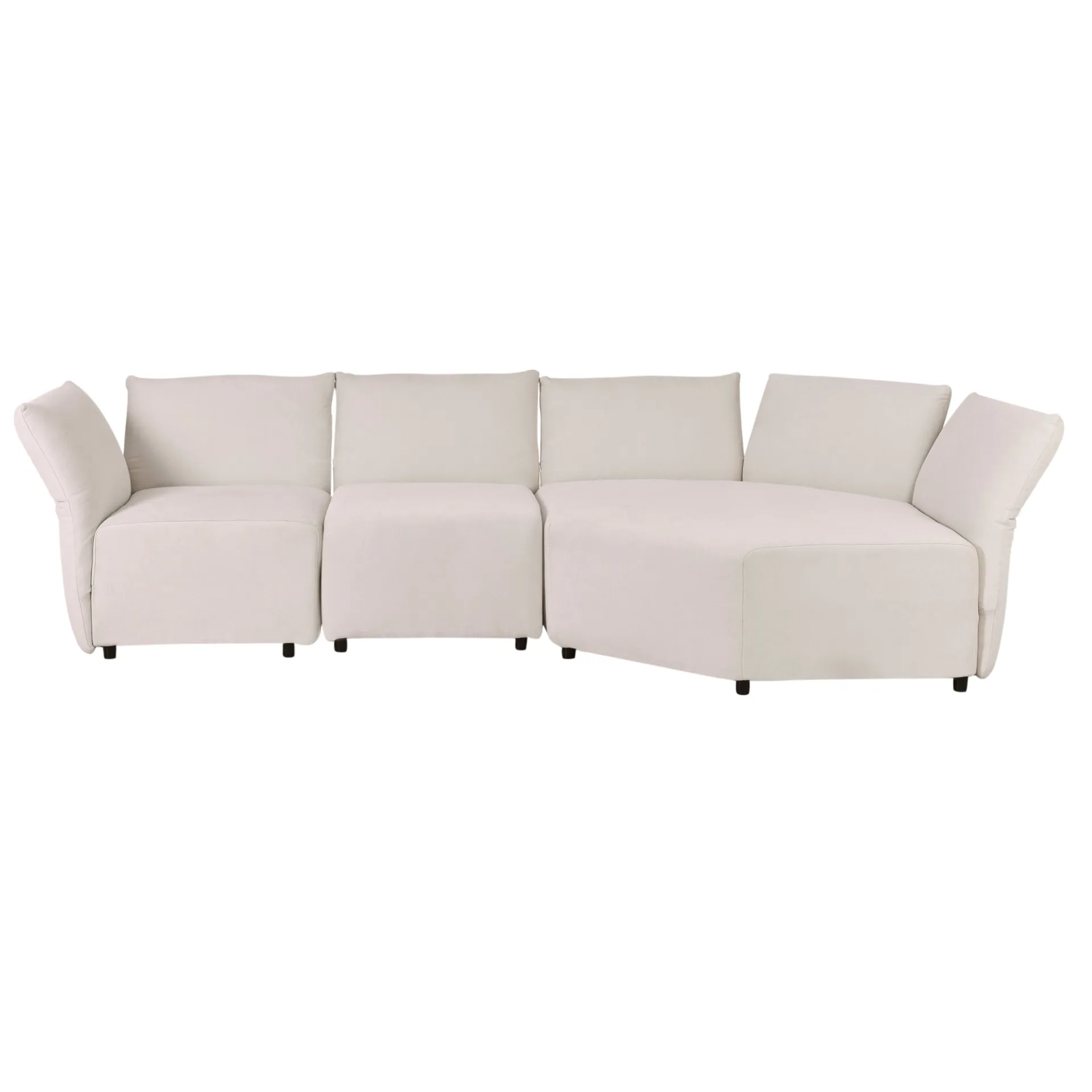 La Toulon | Modern Italian Sofa Set with Upholstery Adjustable Back with Free Combination