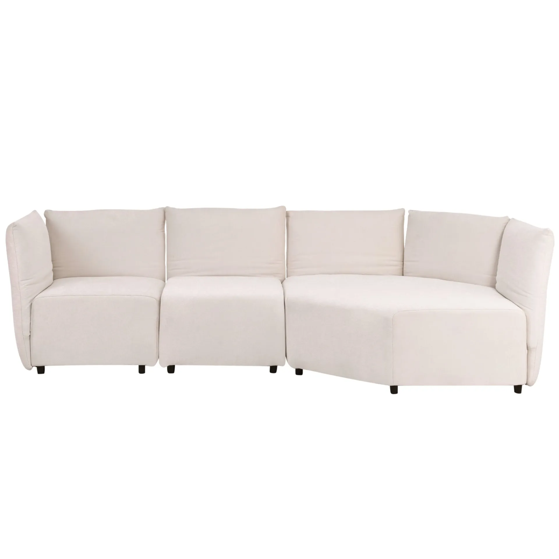 La Toulon | Modern Italian Sofa Set with Upholstery Adjustable Back with Free Combination