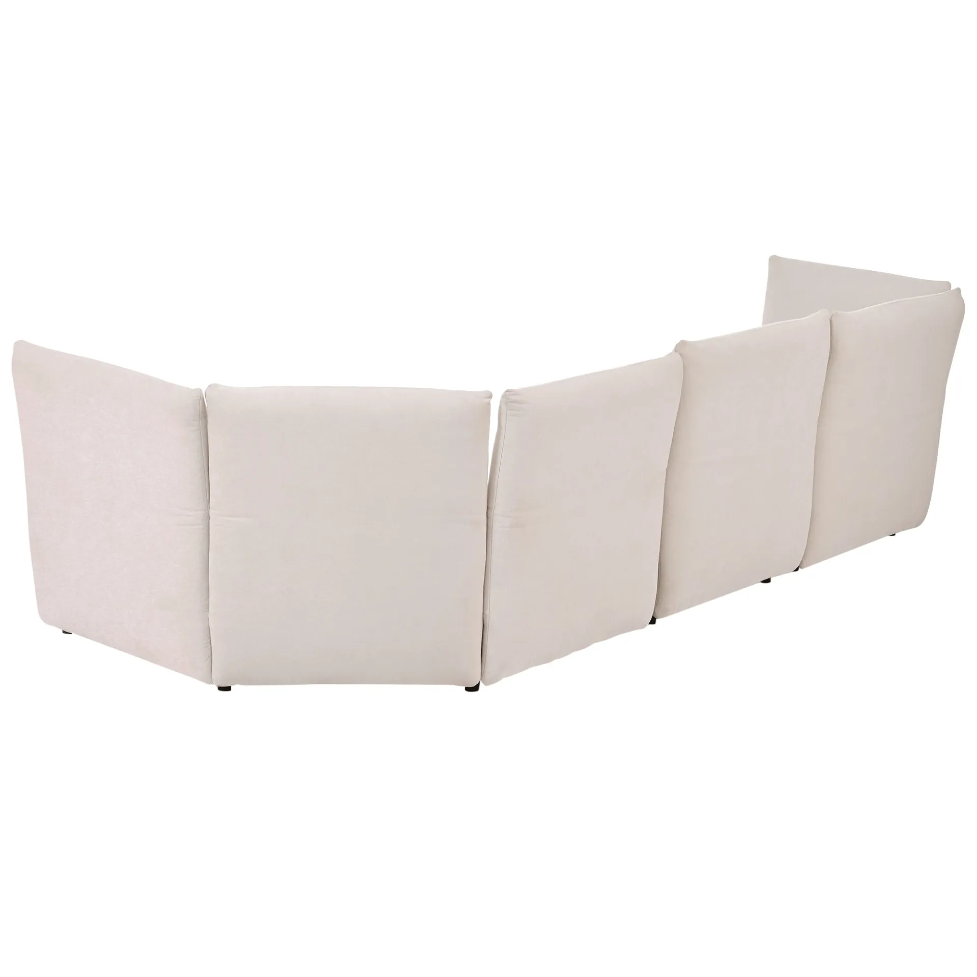 La Toulon | Modern Italian Sofa Set with Upholstery Adjustable Back with Free Combination