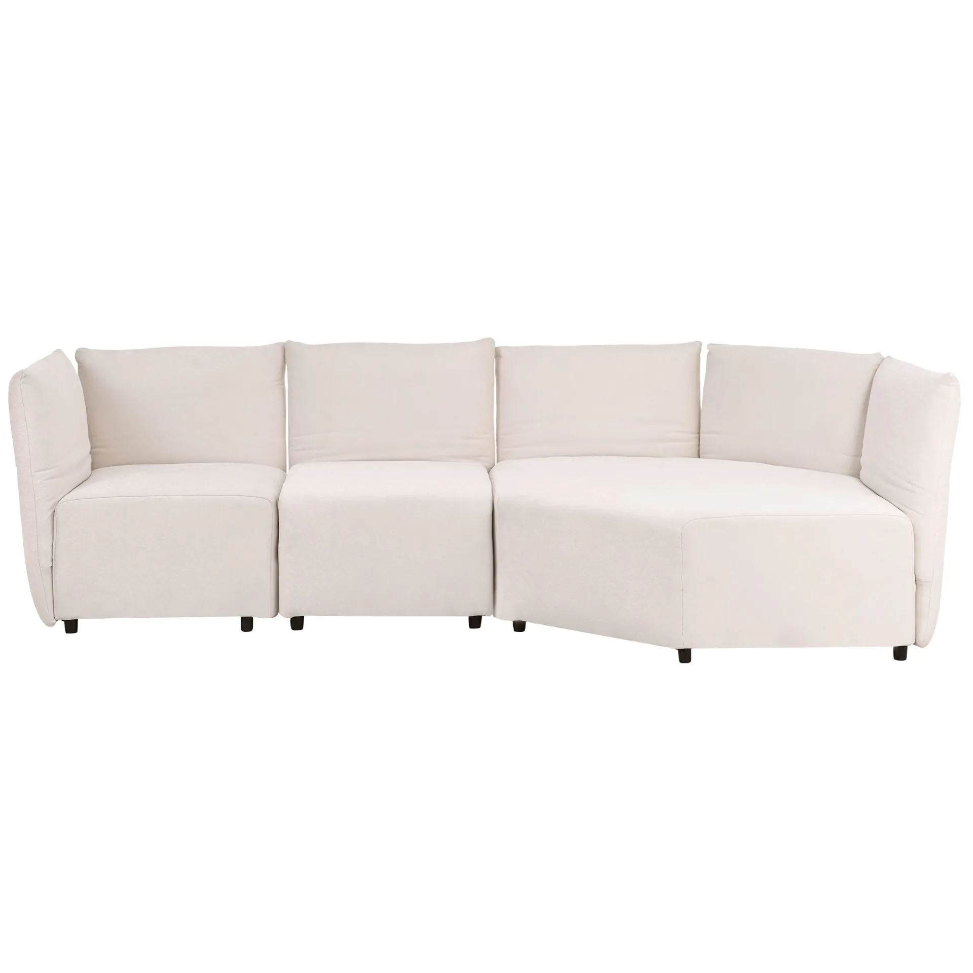 La Toulon | Modern Italian Sofa Set with Upholstery Adjustable Back with Free Combination