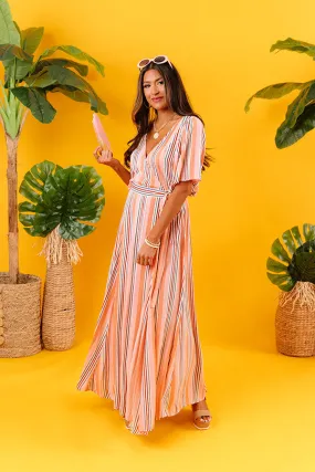 Lane To Paradise Wrap Maxi