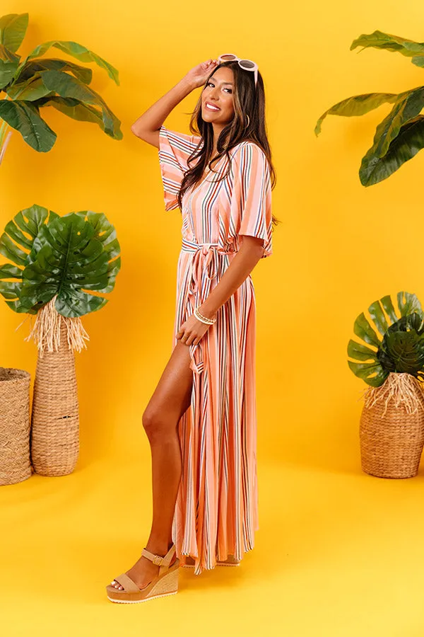 Lane To Paradise Wrap Maxi