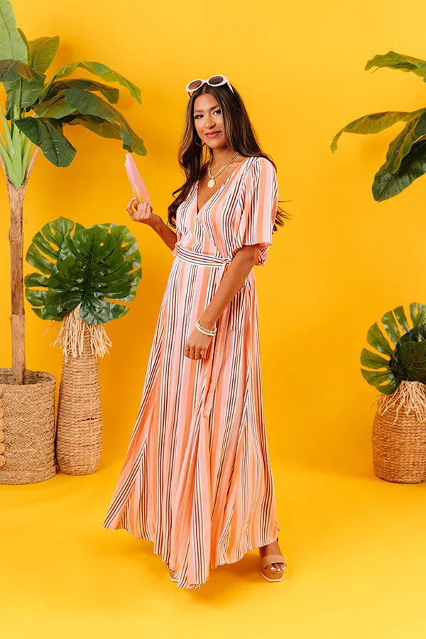 Lane To Paradise Wrap Maxi