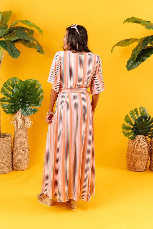 Lane To Paradise Wrap Maxi