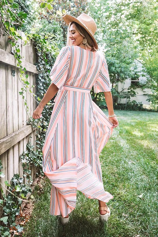 Lane To Paradise Wrap Maxi