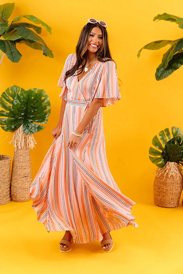 Lane To Paradise Wrap Maxi