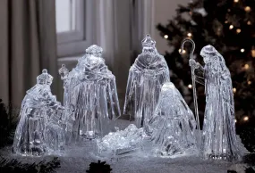 Large Six-Piece Nativity Set