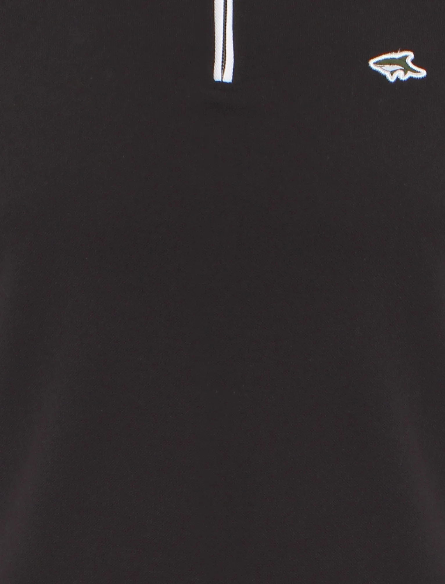 Le Shark Broadwick black long sleeved polo shirt