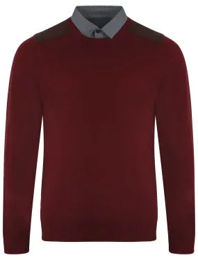 Le Shark  Roxton Oxblood Jumper