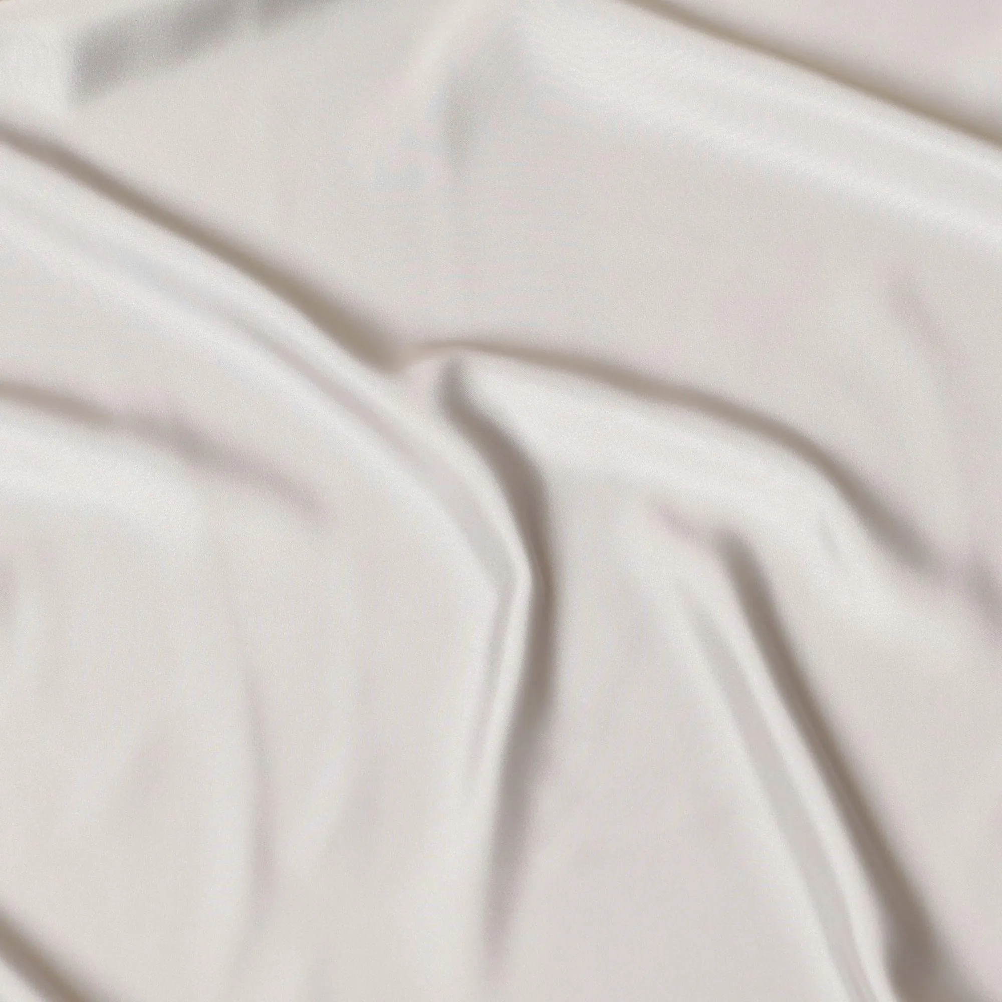 Light Beige plain 100% Biodegradable cupro fabric with satin finish-D7867