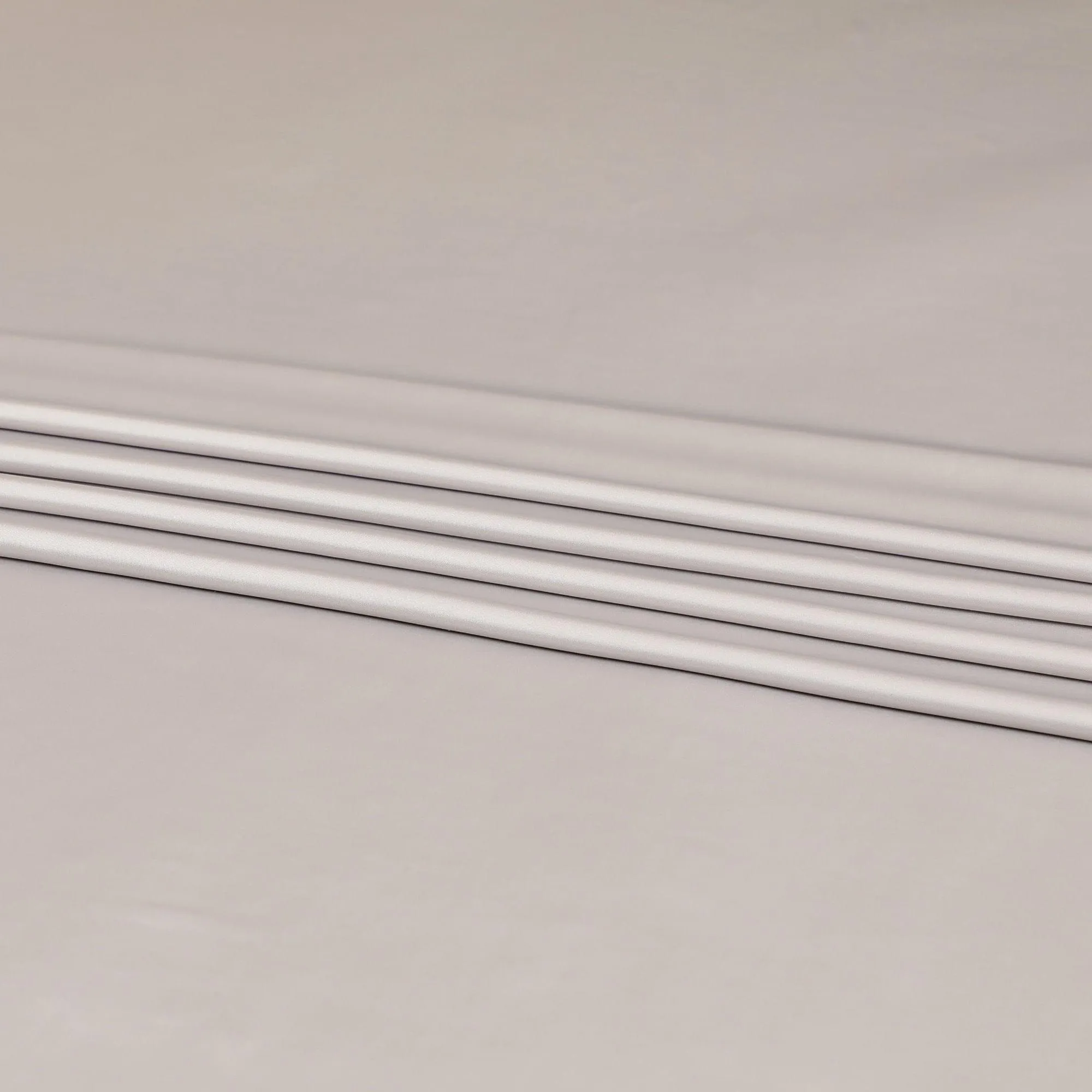 Light Beige plain 100% Biodegradable cupro fabric with satin finish-D7867