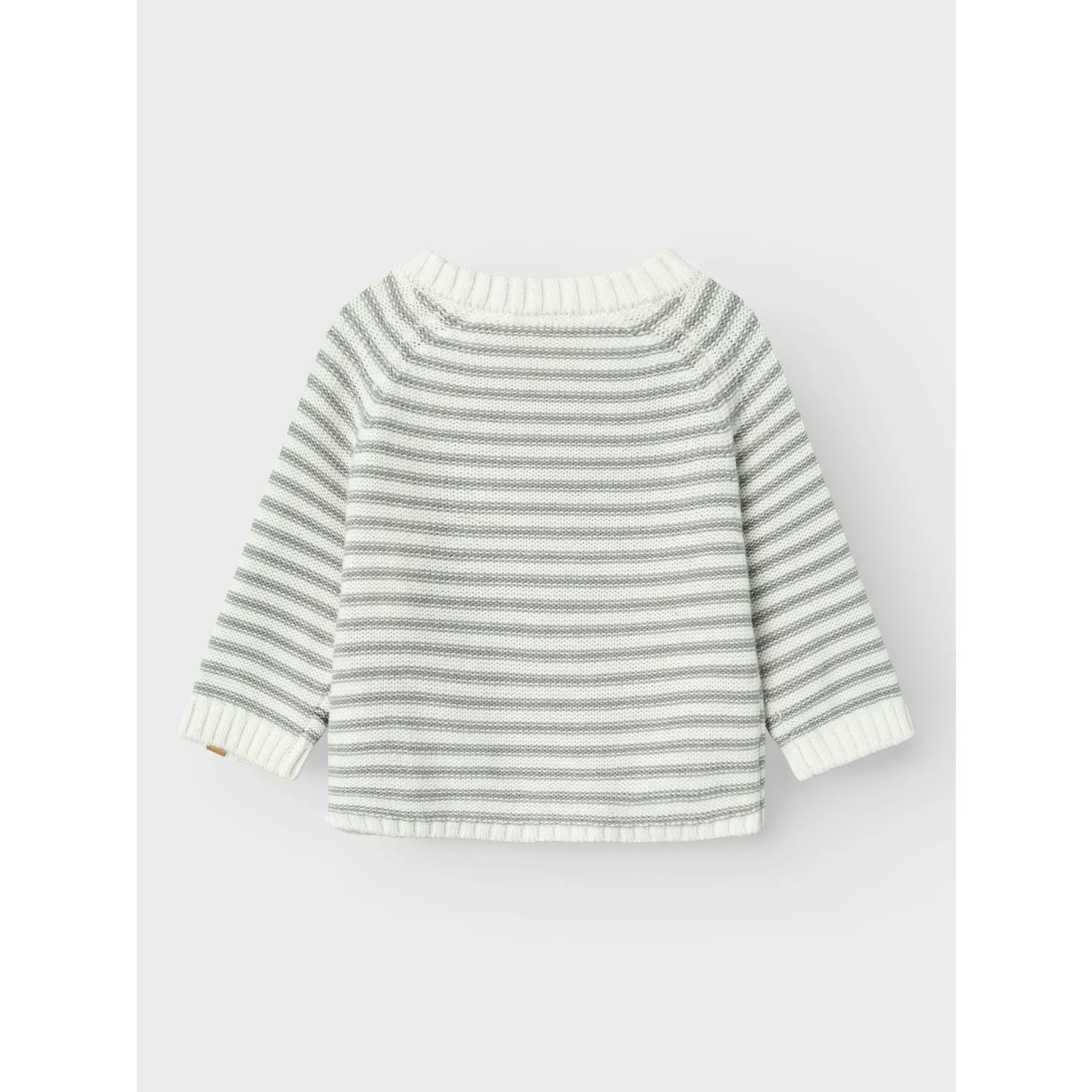Lil'Atelier Coconut Milk Nbmkadin Ls Wrap Knit Lil