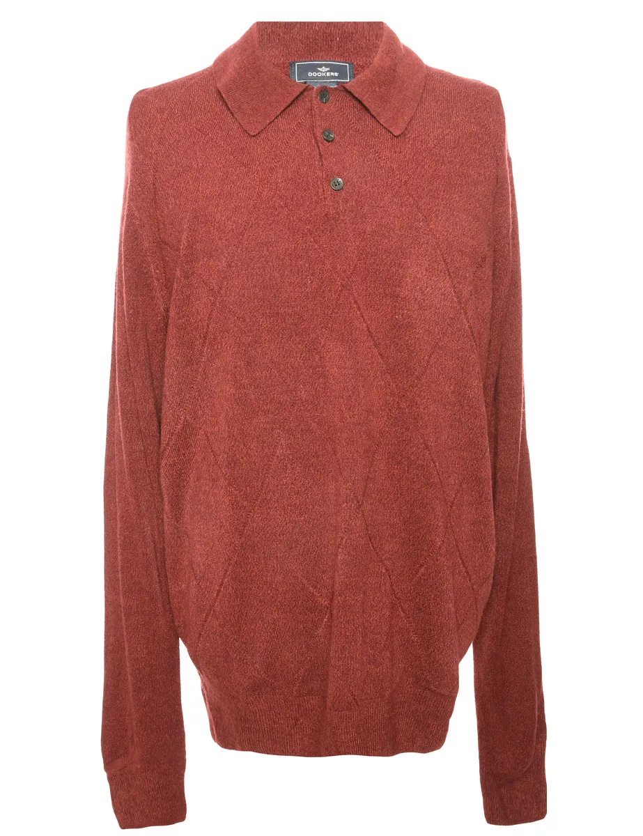Maroon Dockers Jumper - L