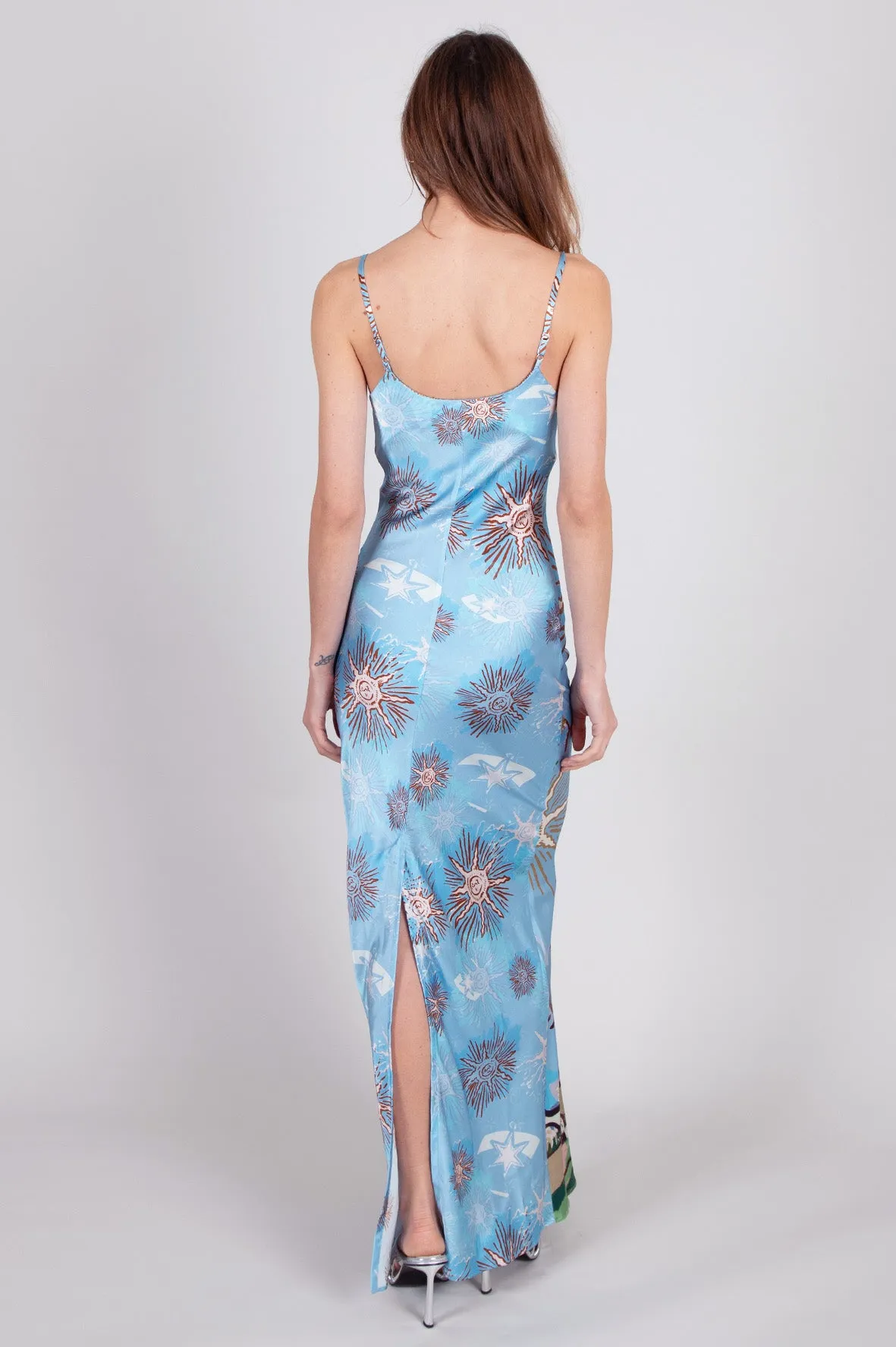 Maxi Slip Dress / "Over The Hills"