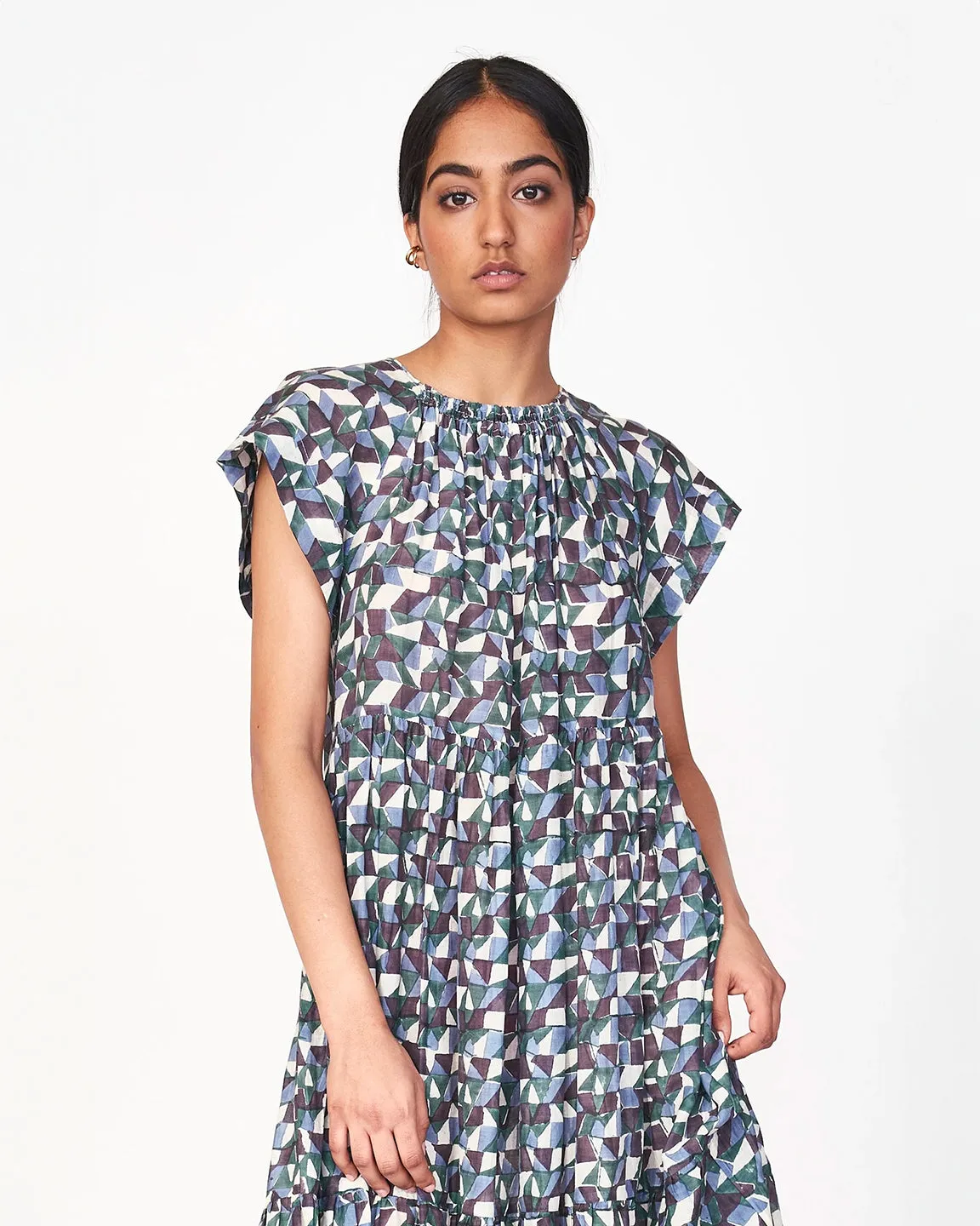 Mirth Vienna Maxi Dress in Seaglass & Aegean
