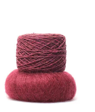 Modern Wrapper Using Brooklyn Tweed Loft and Rowan Kidsilk Haze