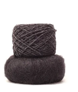 Modern Wrapper Using Brooklyn Tweed Loft and Rowan Kidsilk Haze