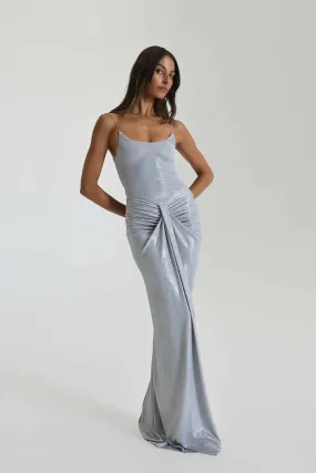 Natalie Rolt Allora Silver Gown