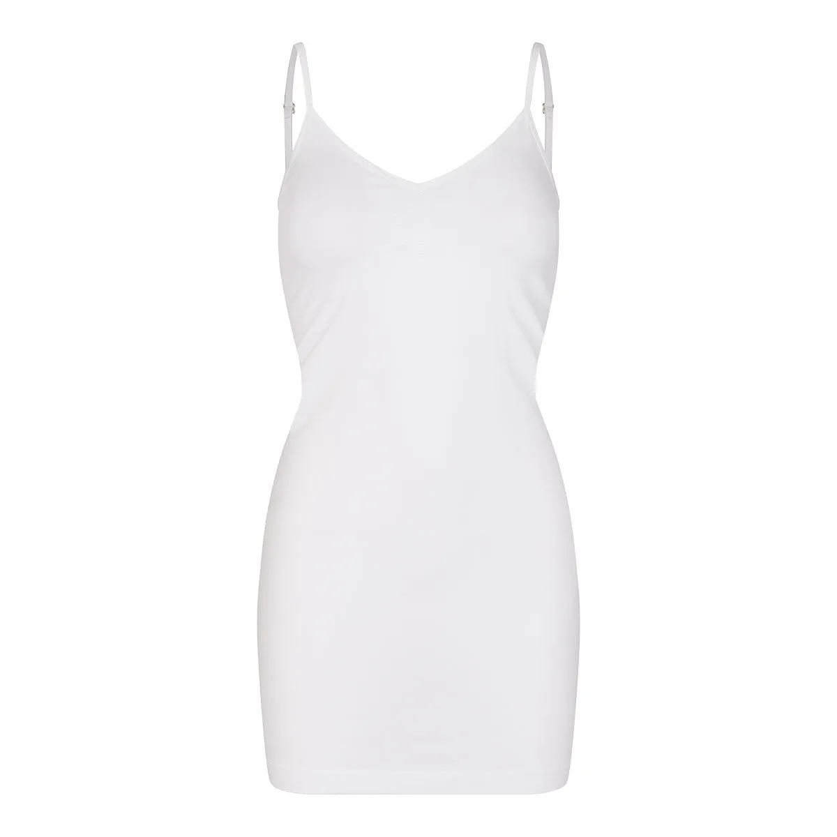 Ninna slip dress white