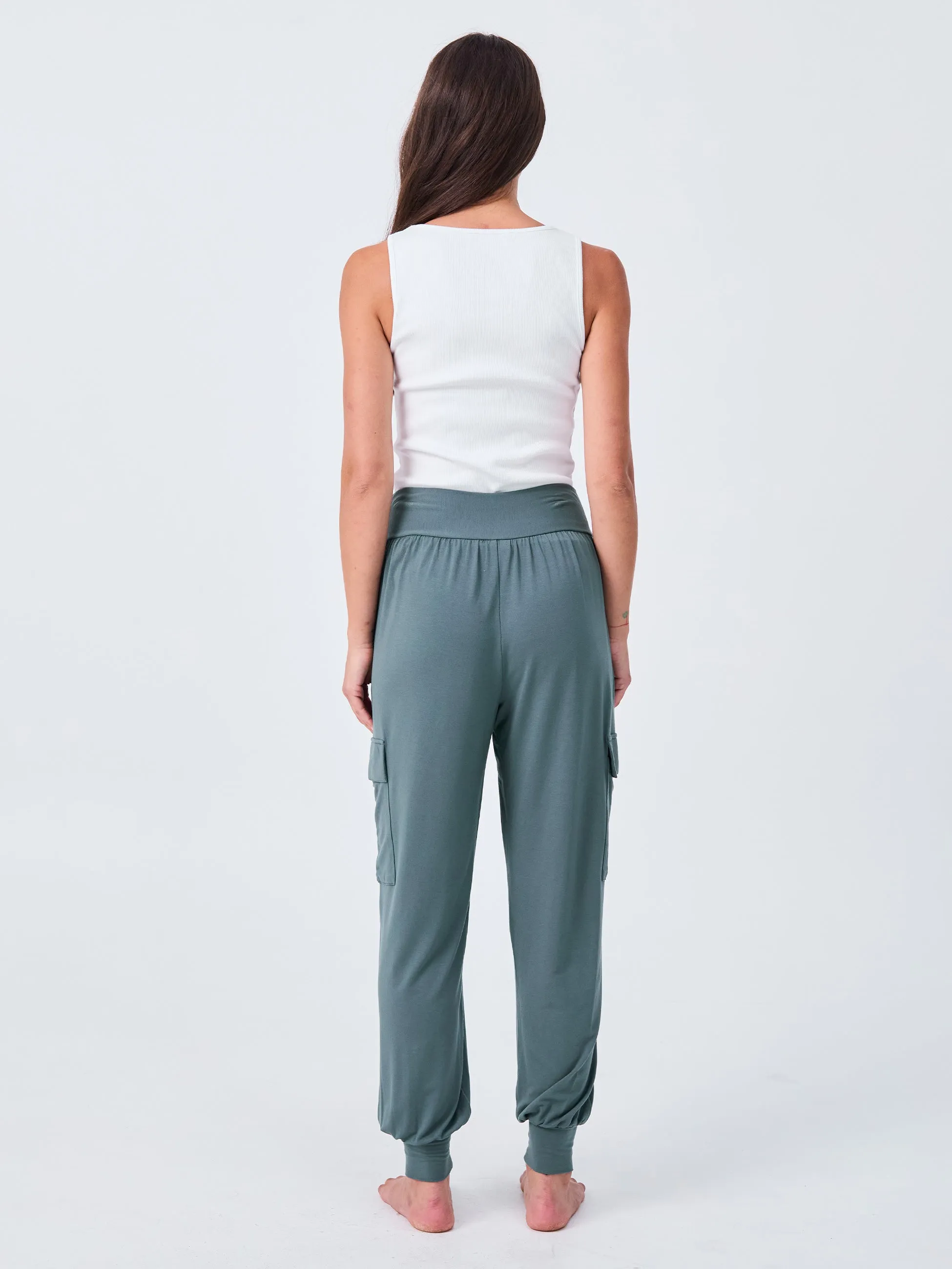Nomad Cargo Pocket Pant - Sage