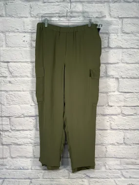 Pants Cargo & Utility By Theory In Green, Size: M