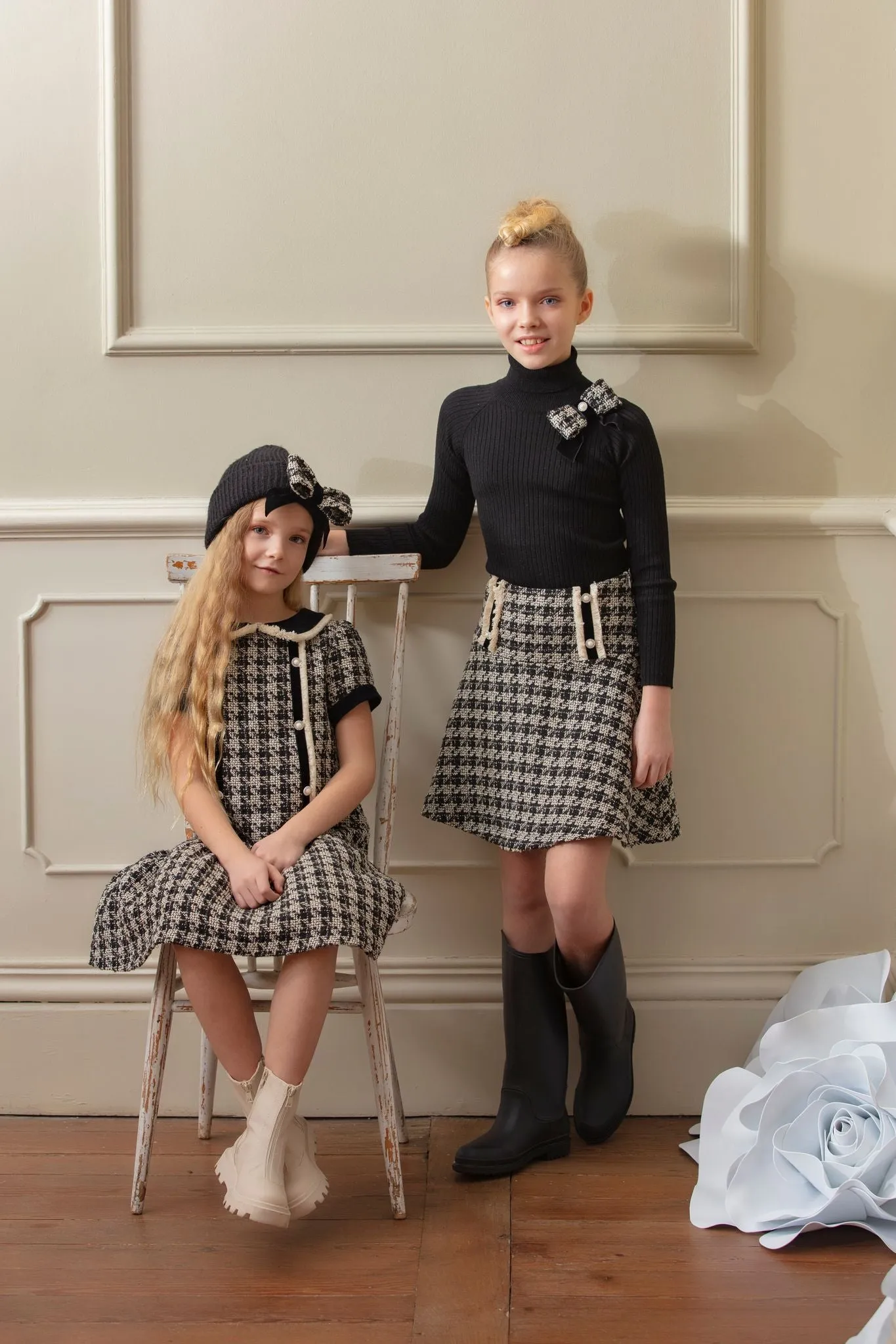 Patachou Tweed Dress