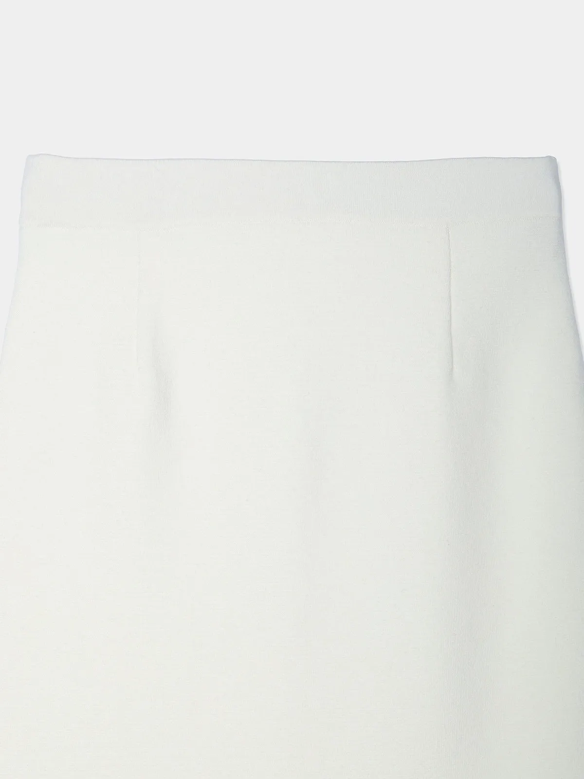 Pencil knit skirt