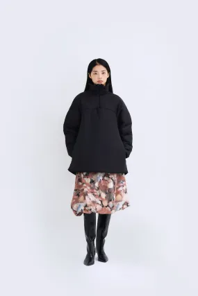 [POKOFOSCA] FW 24 COCOON PADDED PULLOVER (DARK GREY)