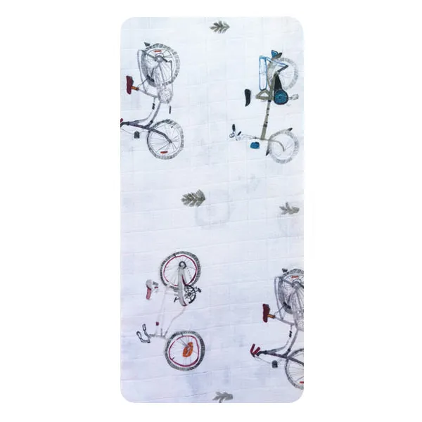 Pop Ya Tot Organic Cotton Swaddle Wrap - Ride On