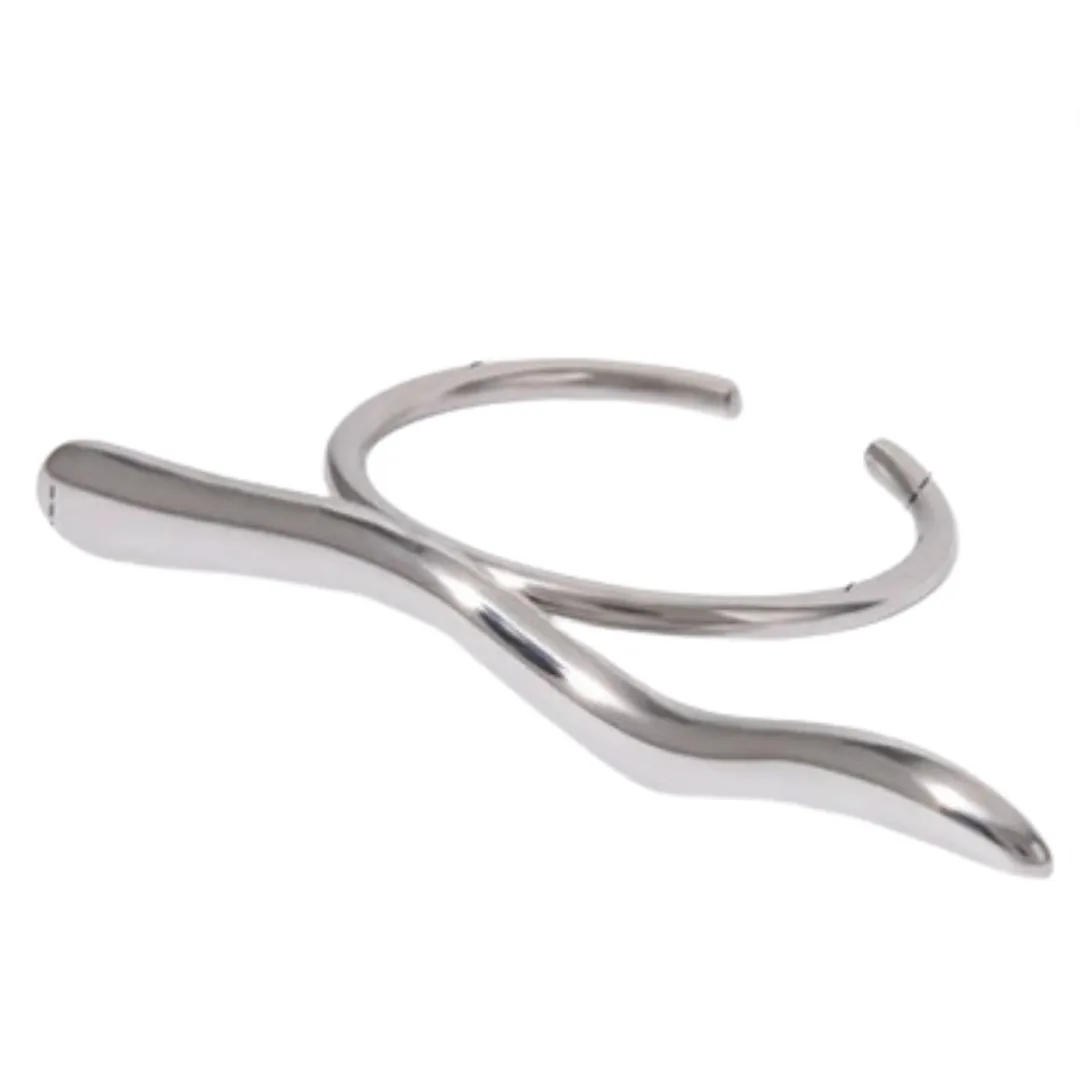 Pre Order:  Ripple Line Geometric Open Ring