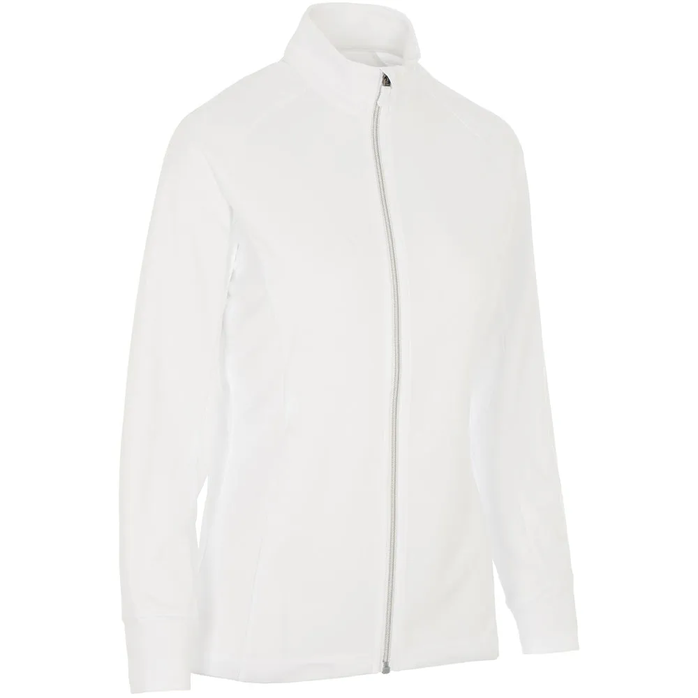 ProQuip Ladies Kristy Full Zip Pullover - White